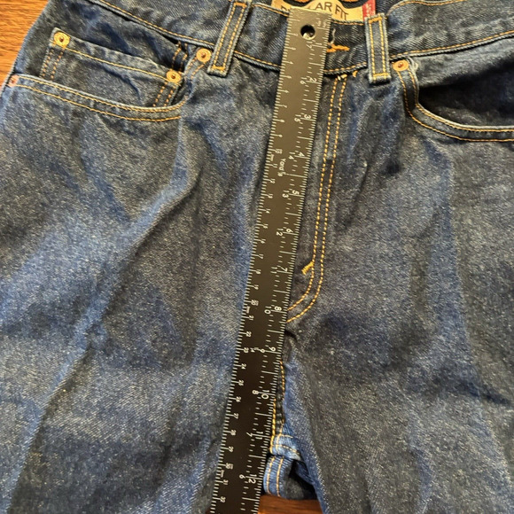 Levi's 505 Regular Fit Jean for Men, Size 32x32 (30X31.5) Medium Stonewash - Picture 8 of 11